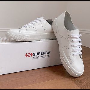 🍭Sale🍭 NWT SUPERGA 2750 RAWCUTLEATHERU Sneakers